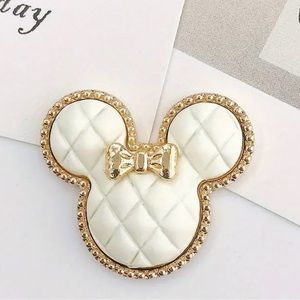 White shoe jewelry